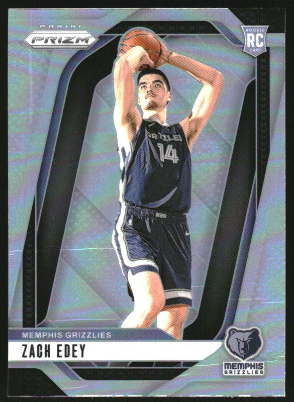 2024-25 Panini Prizm Silver Prizm #249 Zach Edey RC