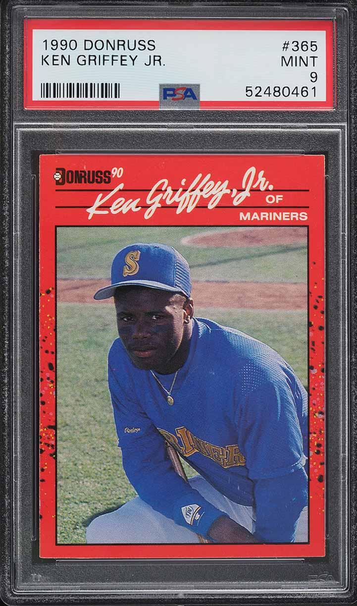 1990 Donruss Ken Griffey Jr. #365 PSA 9 MINT