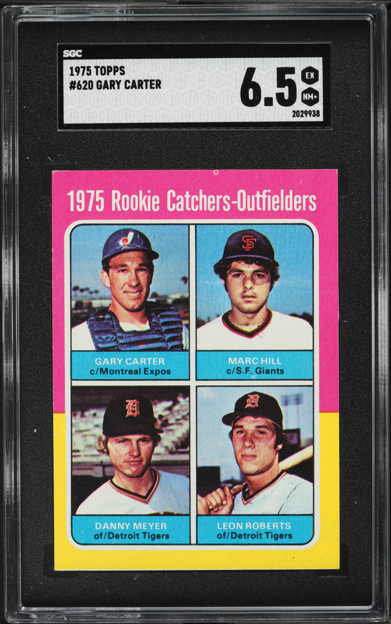 1975 Topps Gary Carter ROOKIE #620 SGC 6.5 EXMT+