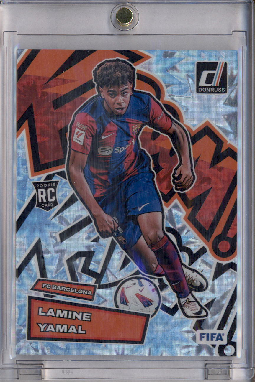 2023-24 Donruss Kaboom #7 Lamine Yamal RC Rookie