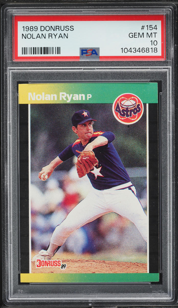 1989 Donruss Nolan Ryan #154 PSA 10 GEM MINT