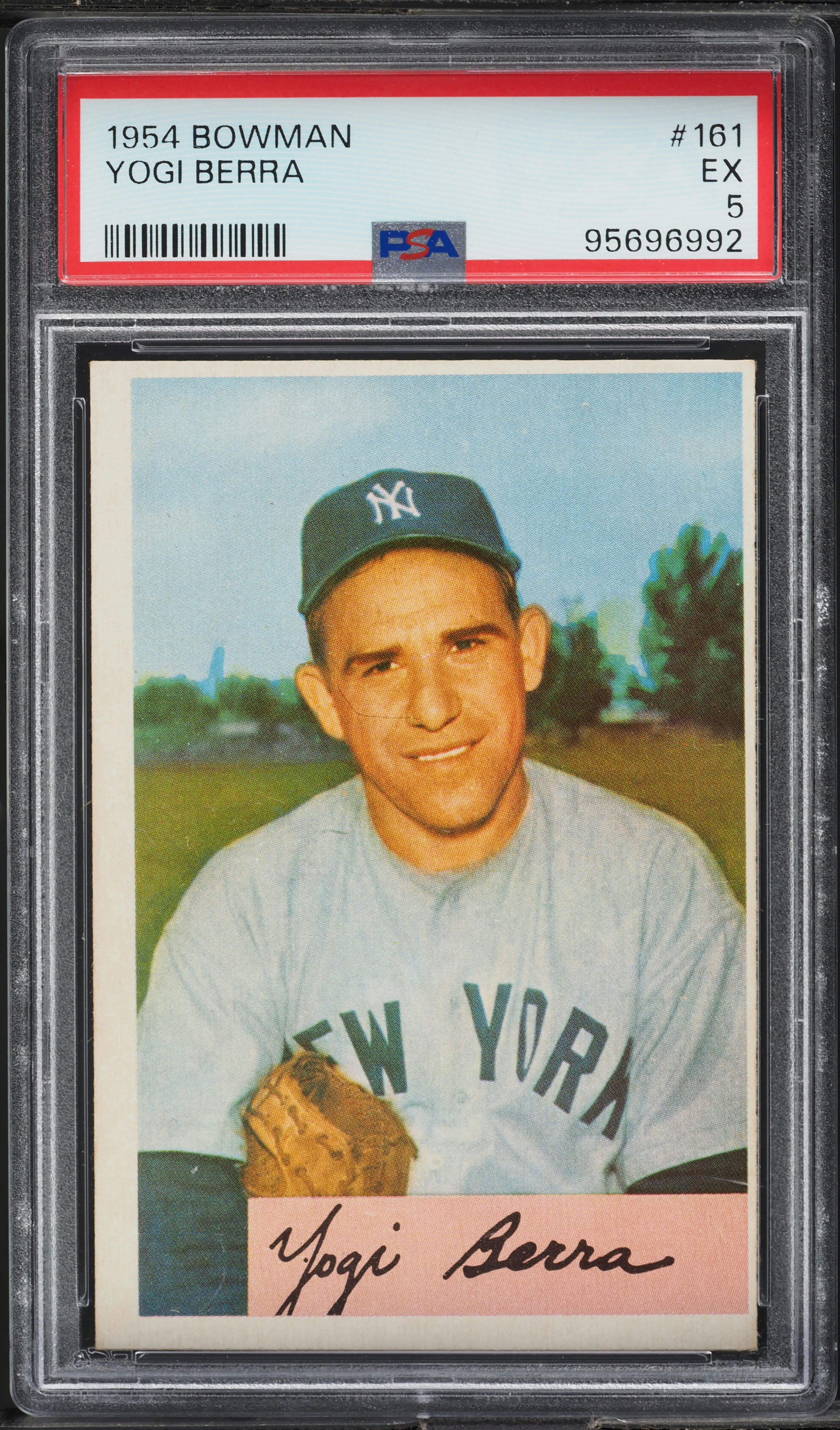 1954 Bowman Yogi Berra #161 PSA 5 EX