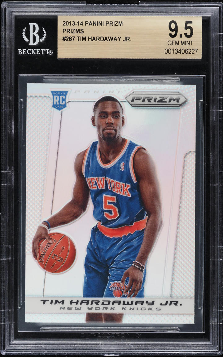 2013 Panini Prizm Silver Tim Hardaway Jr. ROOKIE #287 BGS 9.5 GEM MINT