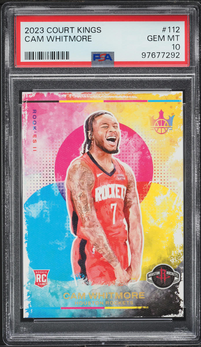 2023 Panini Court Kings Cam Whitmore ROOKIE #112 PSA 10 GEM MINT