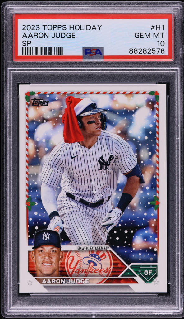 Aaron Judge 2023 TOPPS NOW #336 Captain Is Clutch Game Tying HR in 9th Presale