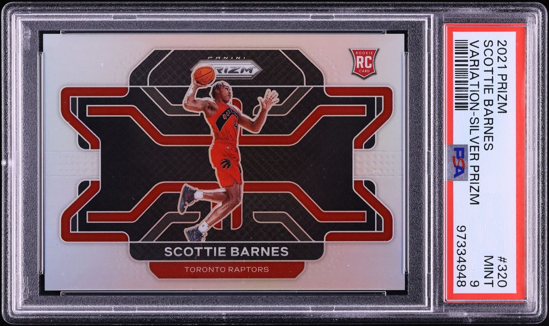 2021 Panini Prizm Variation Silver Scottie Barnes ROOKIE #320 PSA 9 MINT
