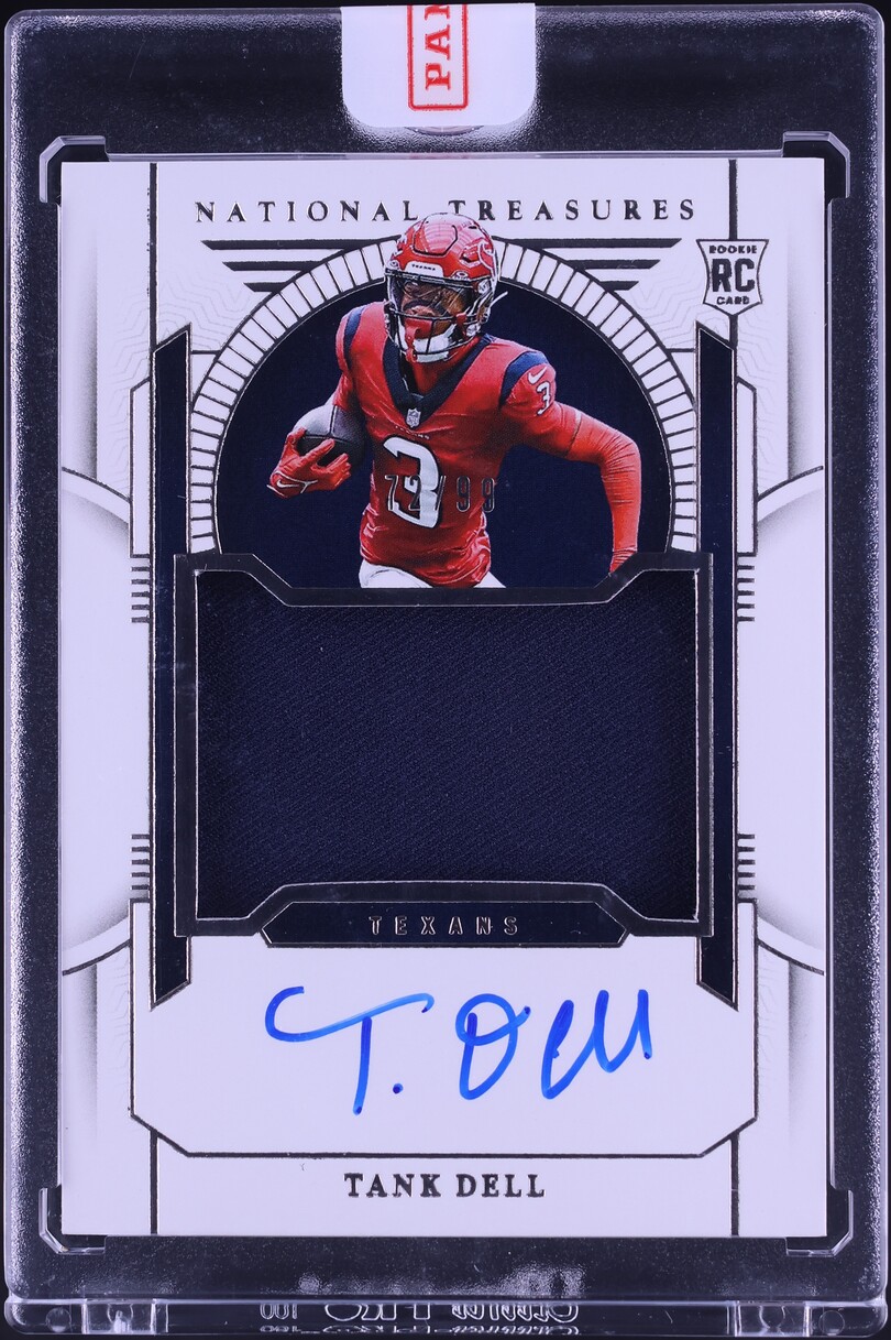 2023 National Treasures Tank Dell ROOKIE PATCH AUTO /99 #201
