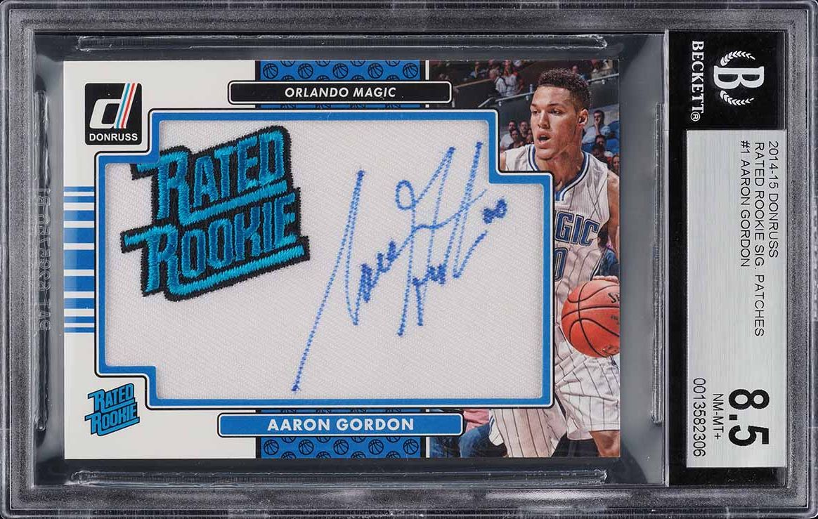 Aaron Gordon #RR-AG 2014-15 Donruss Basketball Rated Rookie Signature Patches