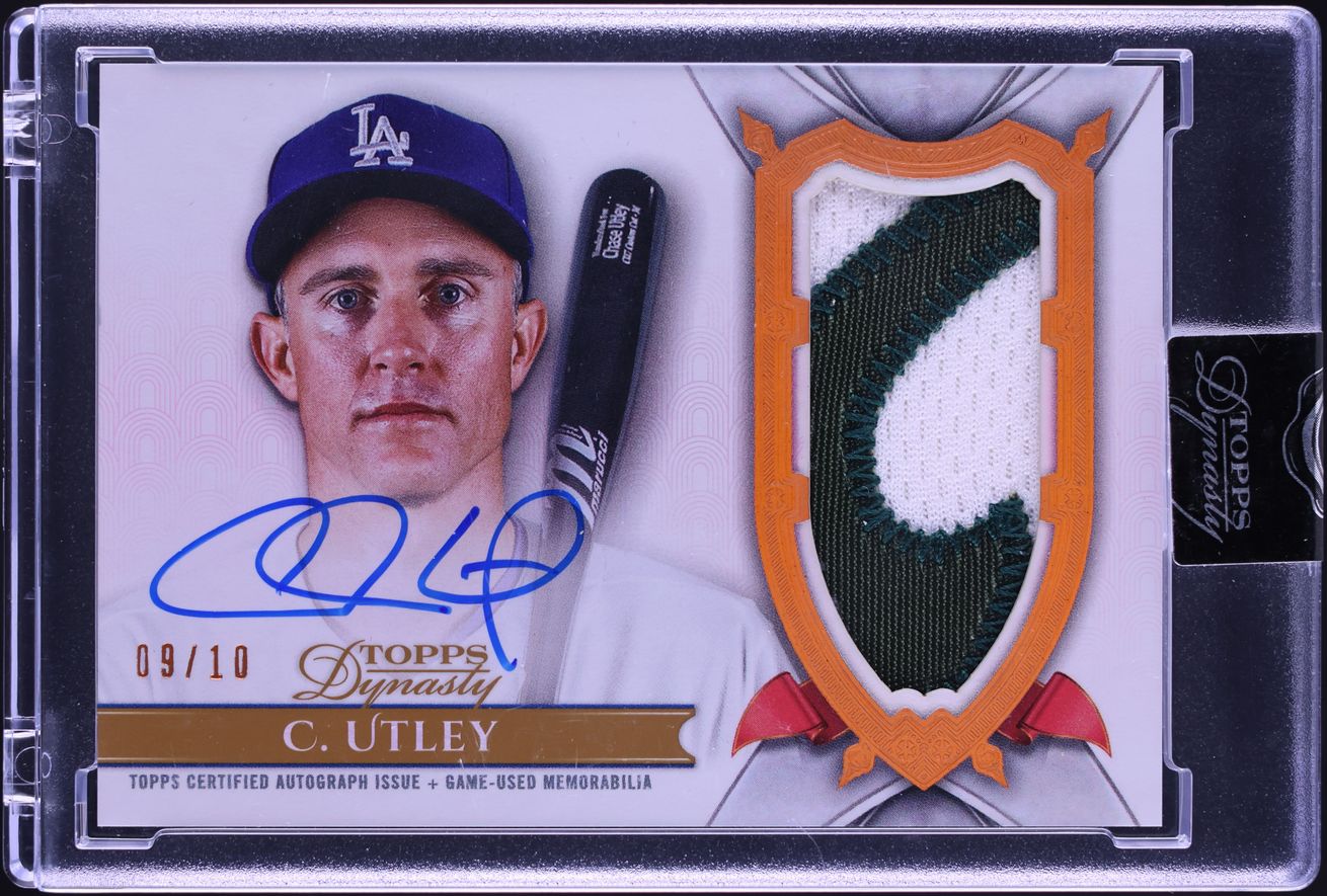 2024 Topps Dynasty Chase Utley PATCH AUTO /10 #DAP-CU1