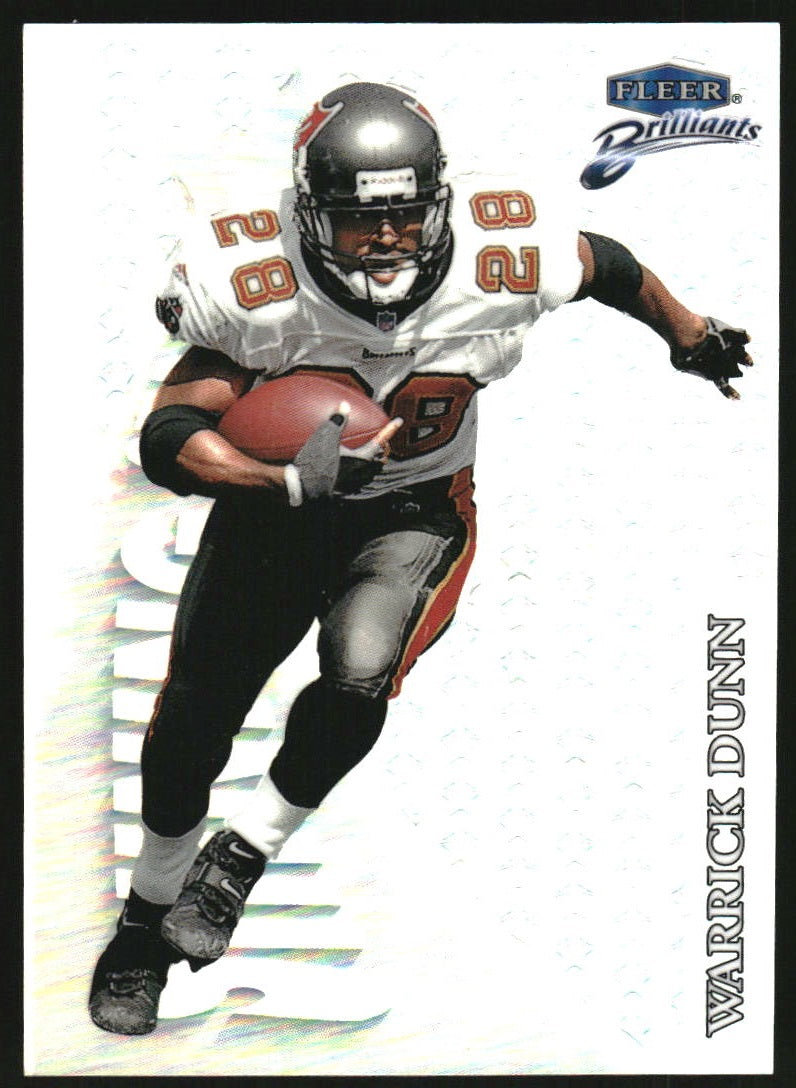 1998 Fleer Brilliants Shining Stars Pulsars #8 Warrick Dunn