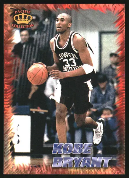 1996-97 Pacific Power Regents of Roundball #RR-6 Kobe Bryant RC