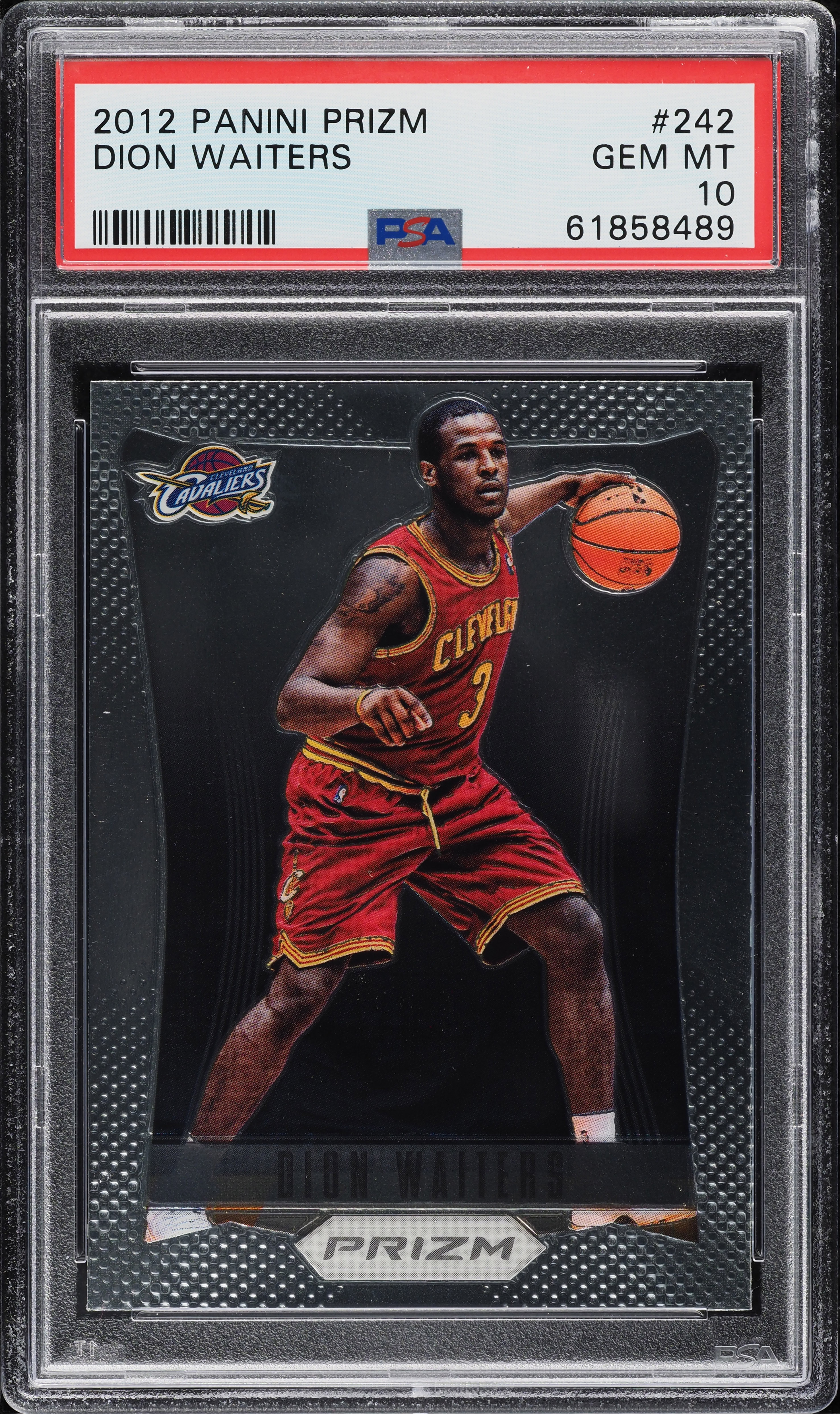 2012 Panini Prizm Dion Waiters ROOKIE #242 PSA 10 GEM MINT