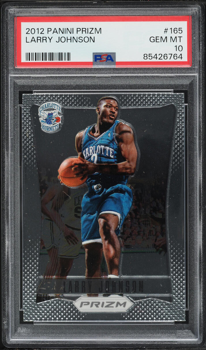 2012 Panini Prizm Larry Johnson #165 PSA 10 GEM MINT