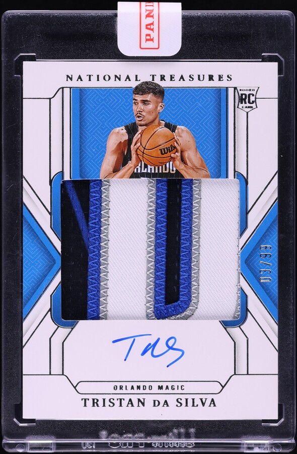2024 National Treasures Tristan Da Silva ROOKIE PATCH AUTO /99 #146