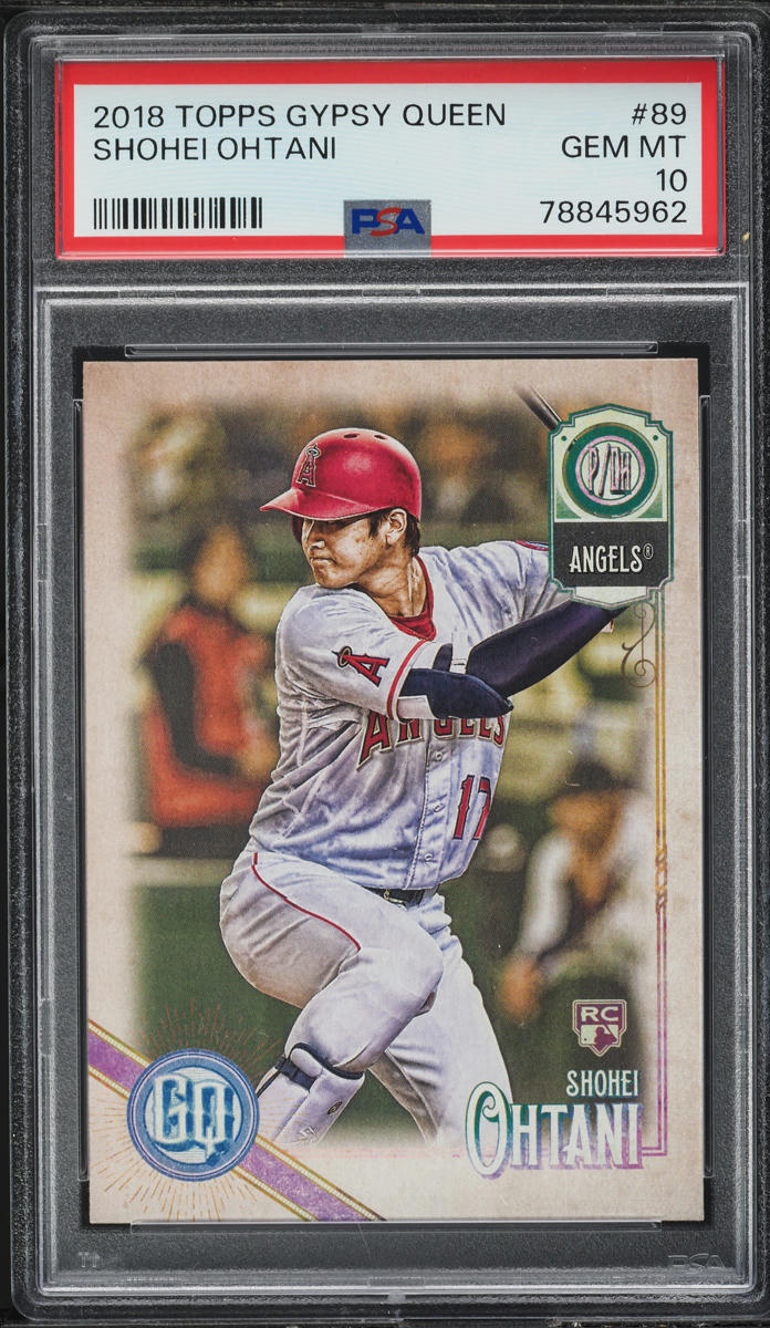 2018 Topps Gypsy Queen Shohei Ohtani ROOKIE #89 PSA 10 GEM MINT