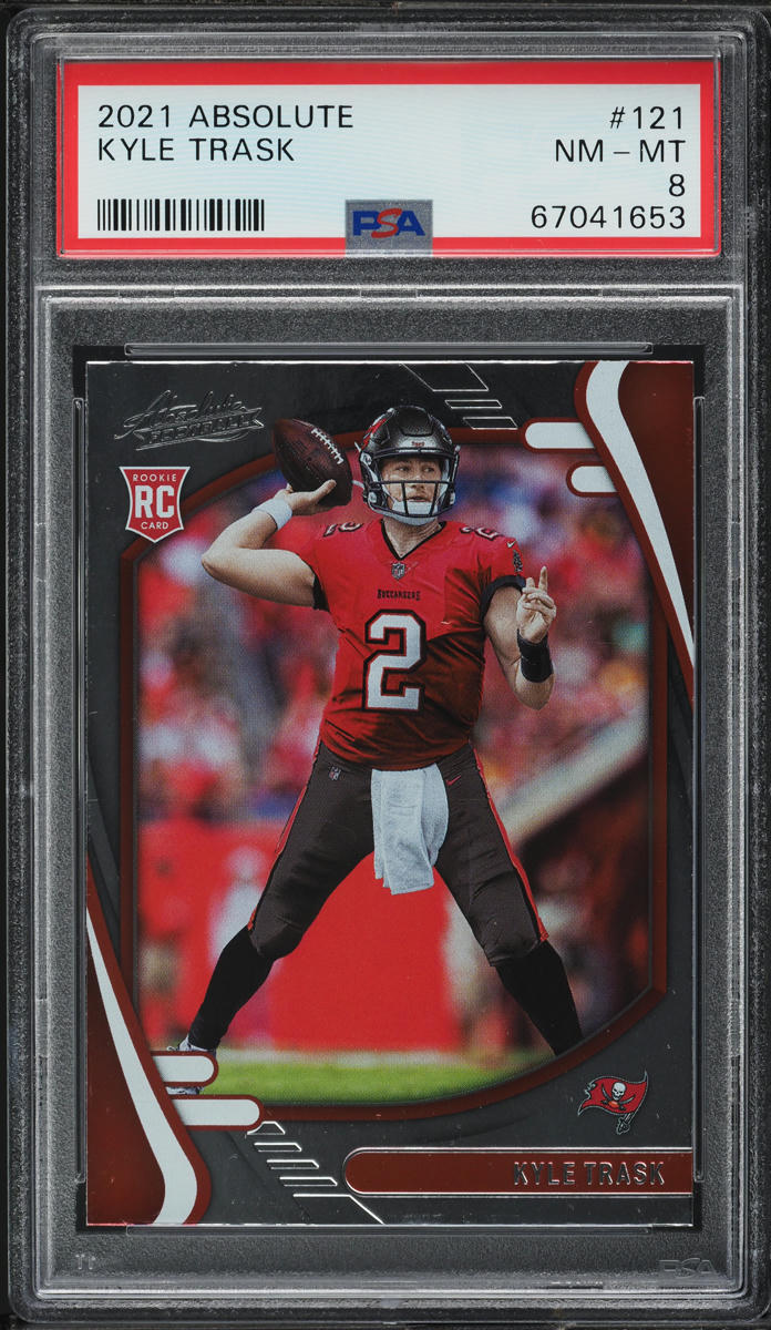 Kyle Trask #121 2021 Panini Absolute Football Signature Rookies Parallels