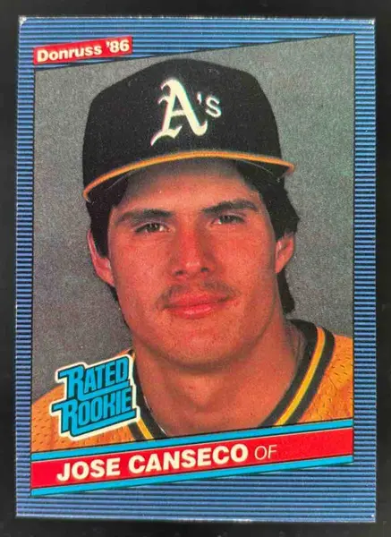 1986 Donruss #39 Jose Canseco RC