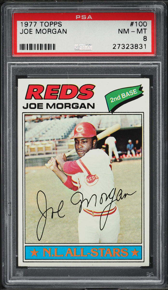 1977 Topps Joe Morgan #100 PSA 8 NM-MT