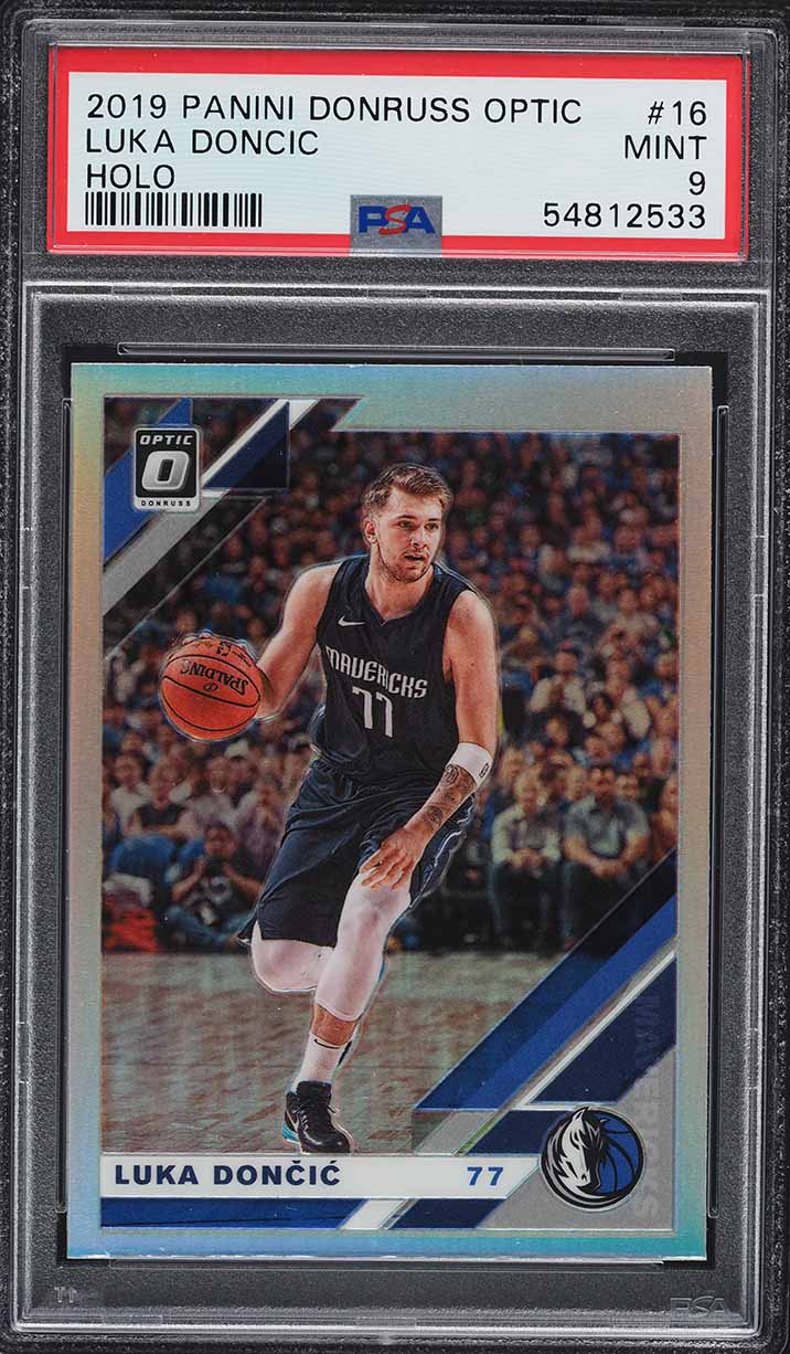 2019 Donruss Optic Holo Luka Doncic #16 PSA 9 MINT