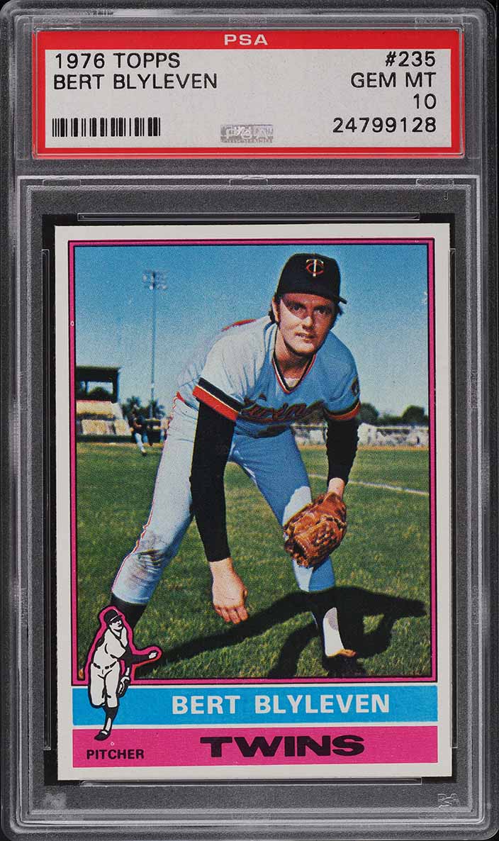 1976 Topps Bert Blyleven #235 PSA 10 GEM MINT