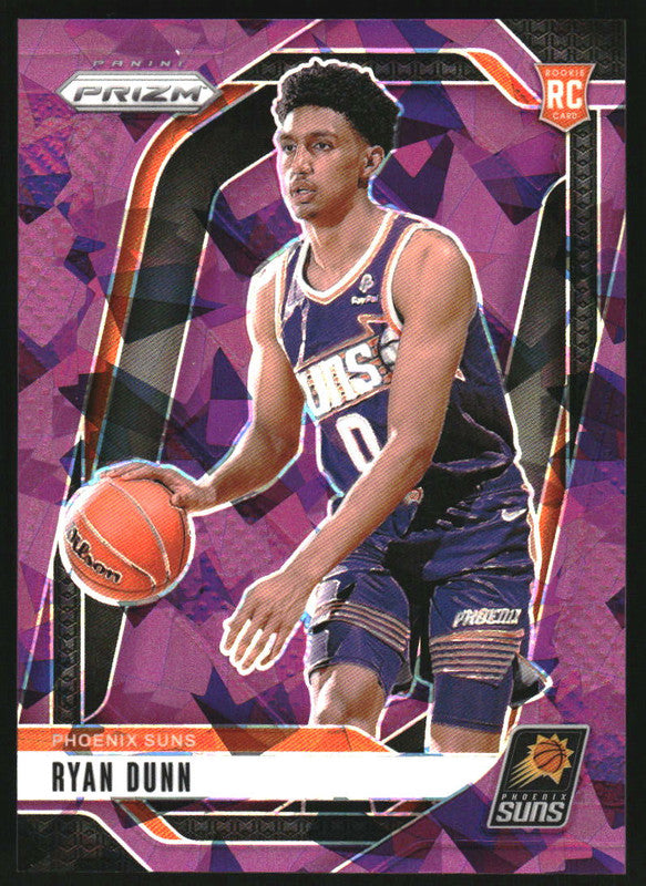 2024-25 Panini Prizm Purple Ice Prizm #258 Ryan Dunn RC /149