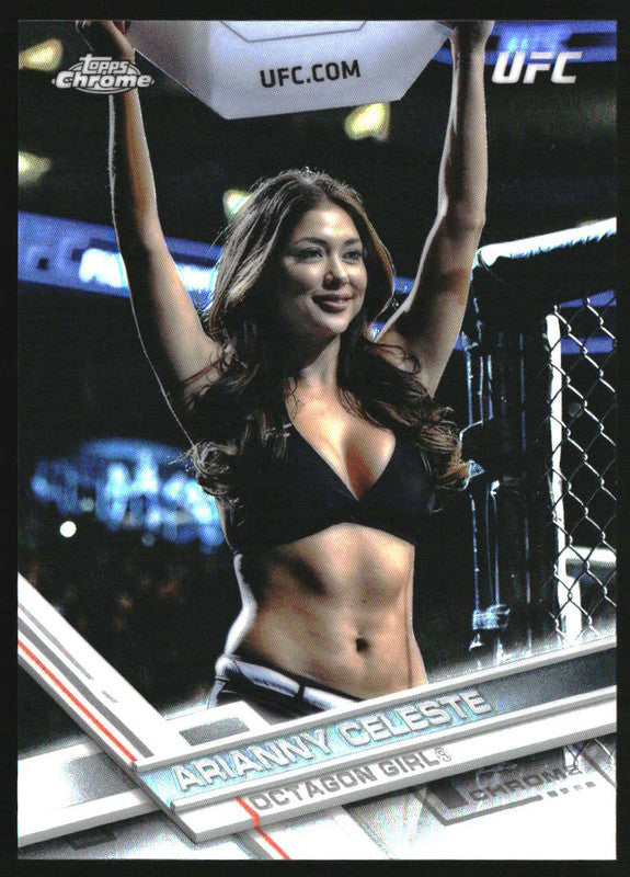 2017 Topps Chrome UFC Refractors #17 Arianny Celeste