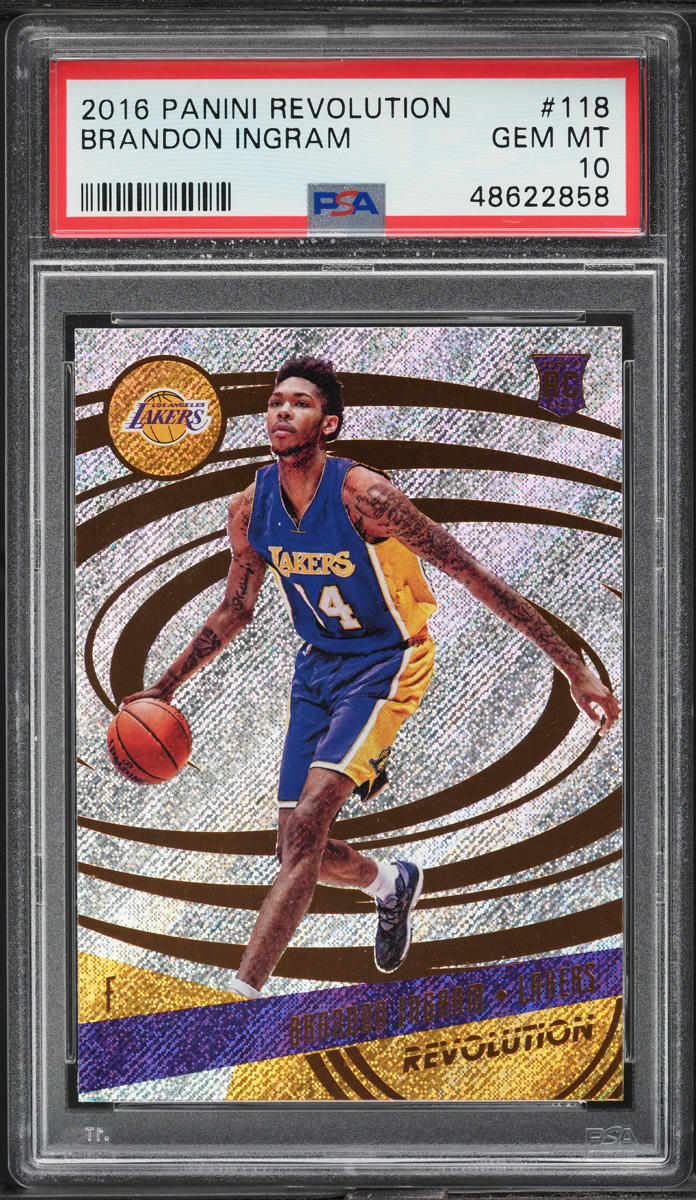2016 Panini Revolution Brandon Ingram ROOKIE #118 PSA 10 GEM MINT