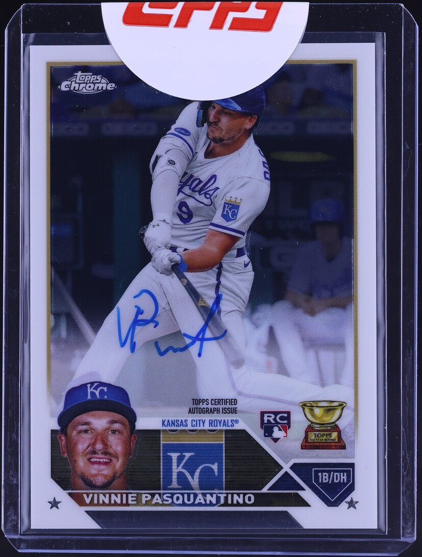 2023 Topps Chrome Vinnie Pasquantino ROOKIE AUTO #RA-VP