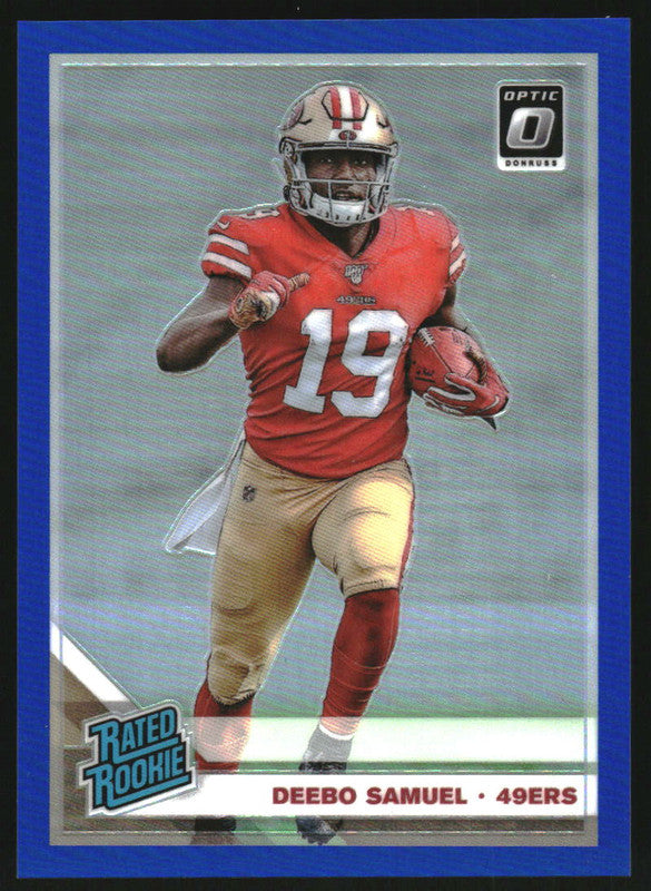 2019 Panini Donruss Optic Blue #167 Deebo Samuel RC /150