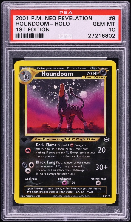 Houndoom — Neo Revelation 1st Edition