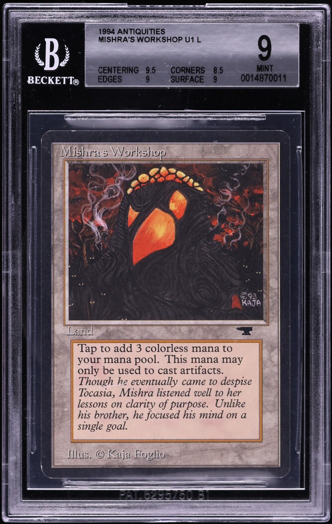 Mishra's Workshop 1994 Antiquities Base Price Guide - Sports