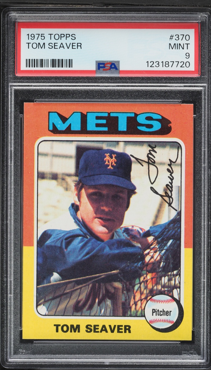 1975 Topps Tom Seaver #370 PSA 9 MINT