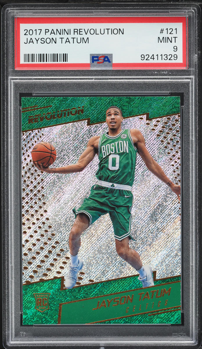 2017 Panini Revolution Jayson Tatum ROOKIE #121 PSA 9 MINT
