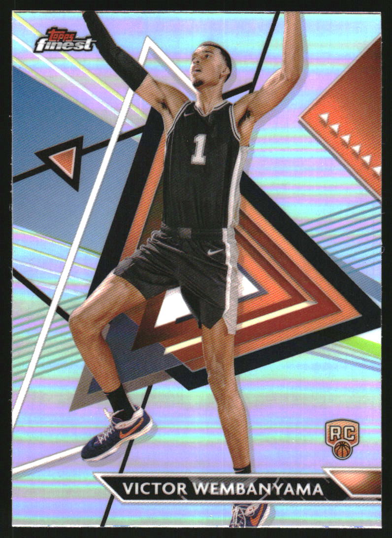 2023-24 Finest Refractors #197 Victor Wembanyama RC Rookie