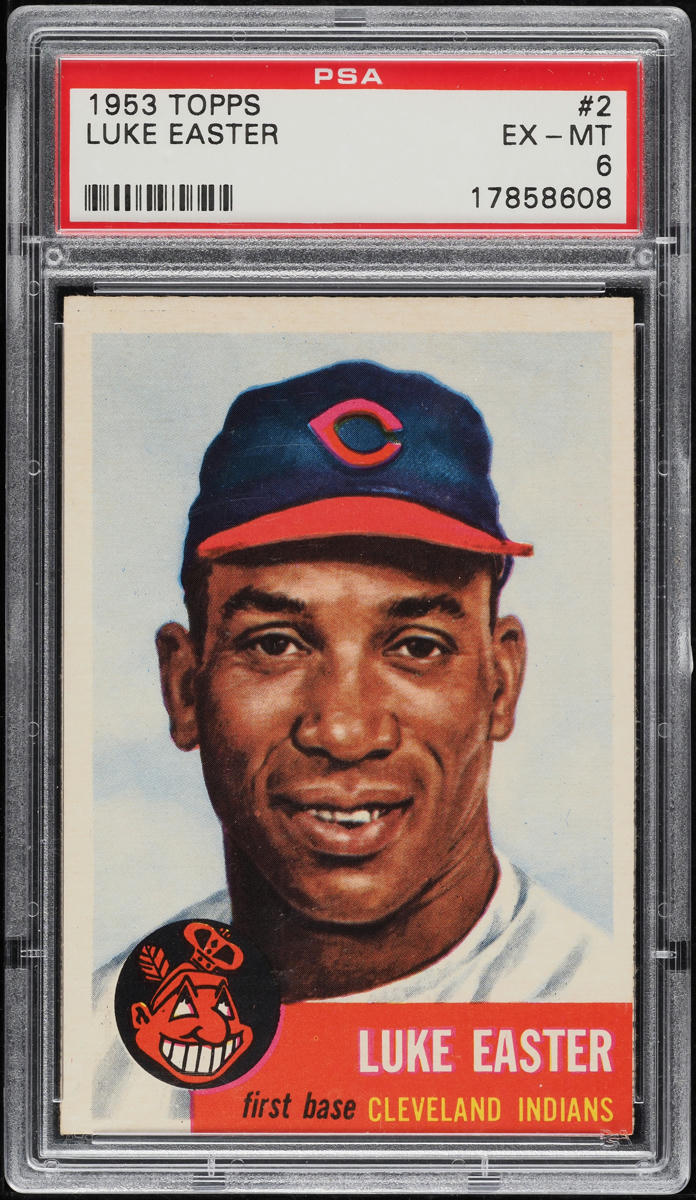 1953 Topps Luke Easter #2 PSA 6 EXMT