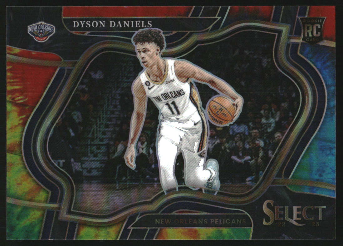 2022-23 Select Prizms Tie-Dye #271 Dyson Daniels RC Rookie /25