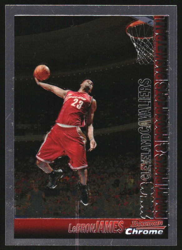 2005-06 Bowman Chrome #23 LeBron James