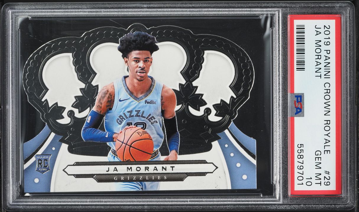 2019 Crown Royale Ja Morant ROOKIE #29 PSA 10 GEM MINT