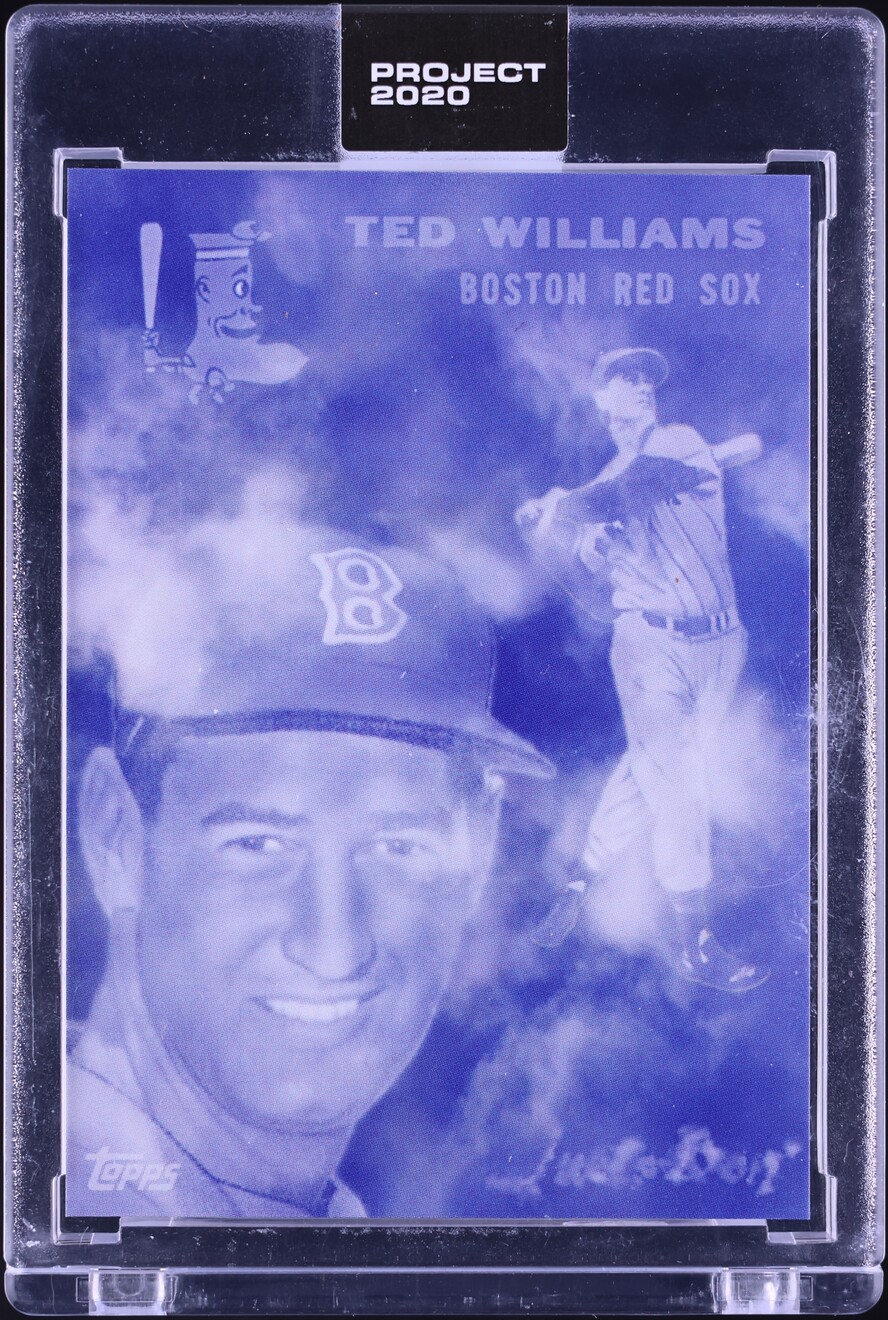 2020 Topps Project 2020 By Don C Ted Williams #146