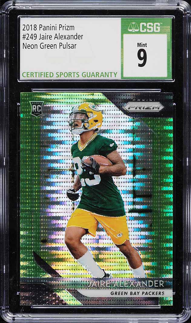 Jaire Alexander #249 2018 Panini Playoff Football Rookies Autographs