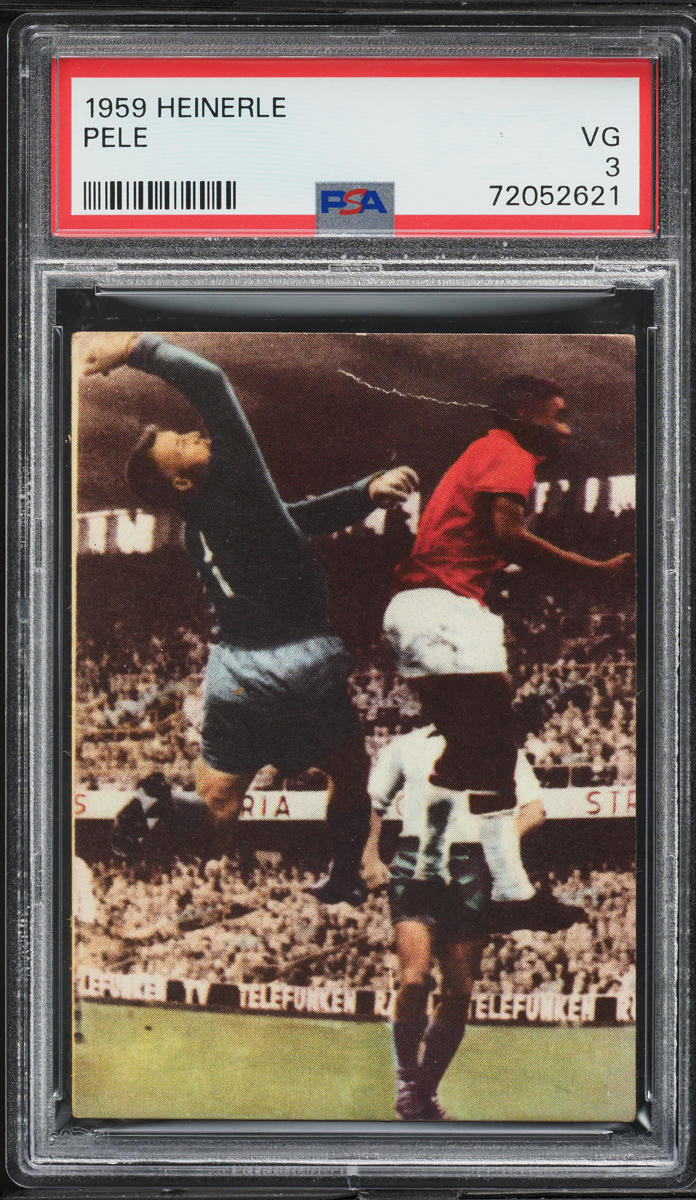 1959 Heinerle Soccor Pele PSA 3 VG