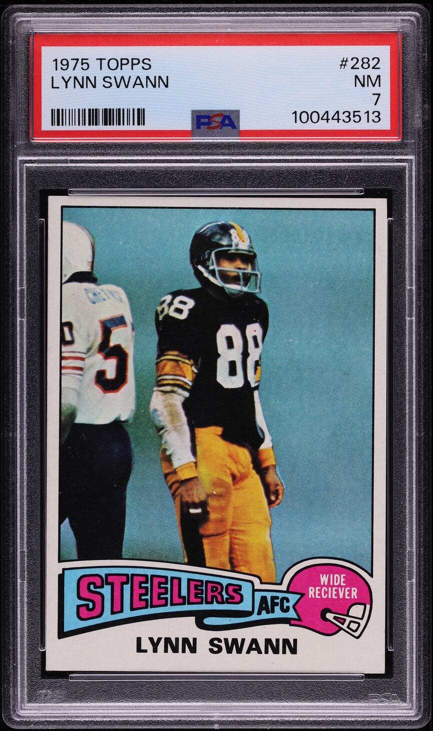 1975 Topps Football Lynn Swann ROOKIE #282 PSA 7 NRMT