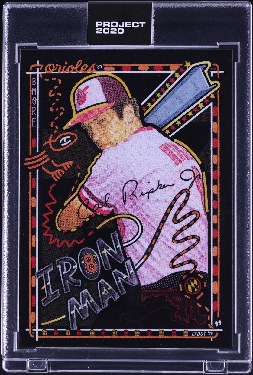 2020 Topps Project 2020 By Efdot Cal Ripken Jr. #173
