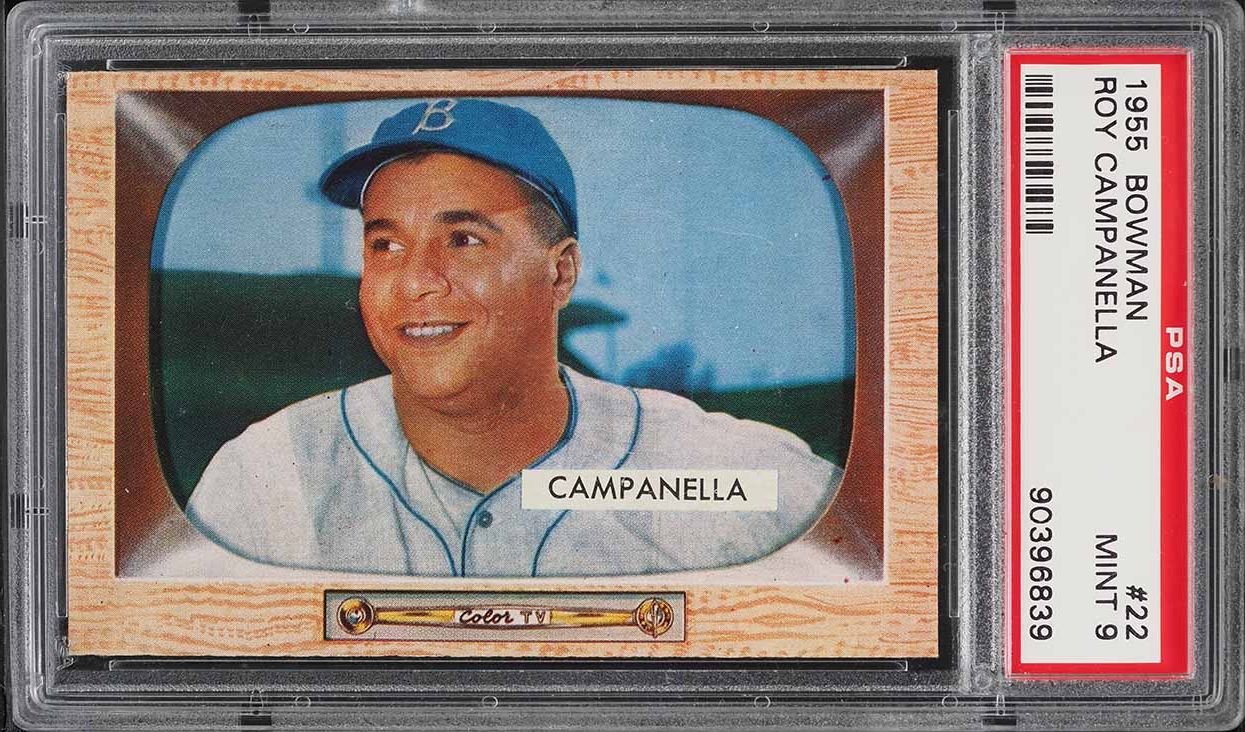 1955 Bowman Roy Campanella #22 PSA 9 MINT