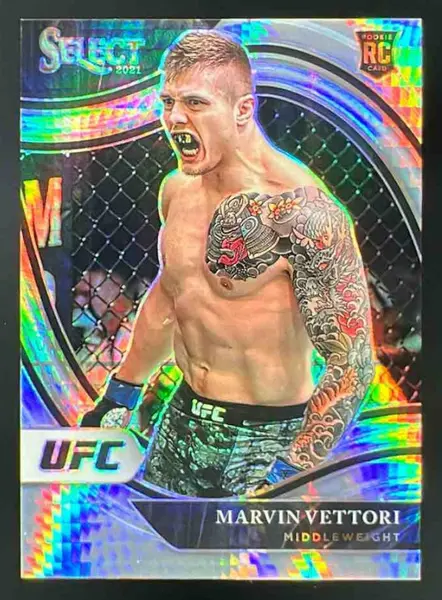 2021 Panini Select UFC Lucky Envelopes #278 Marvin Vettori Octagonside RC /8