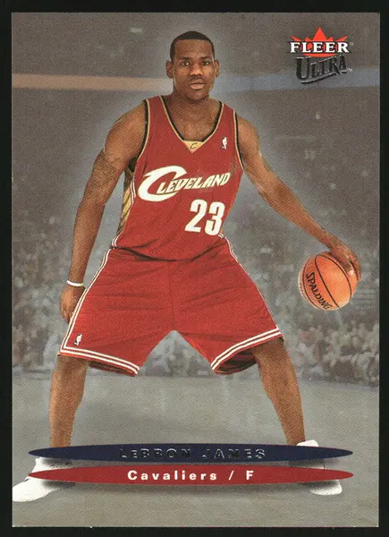 2003-04 Fleer Ultra #171 LeBron James RC Rookie