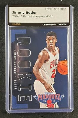 2012 Panini Marquee Jimmy Butler ROOKIE #348 MBA AUTH