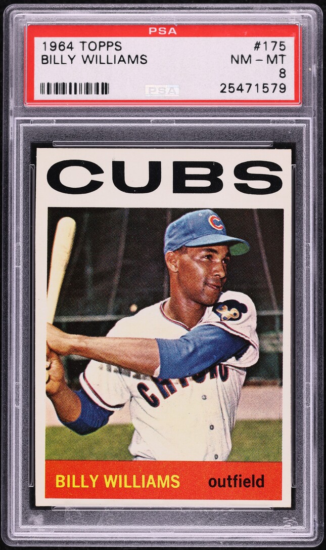 1964 Topps Billy Williams #175 PSA 8 NM-MT
