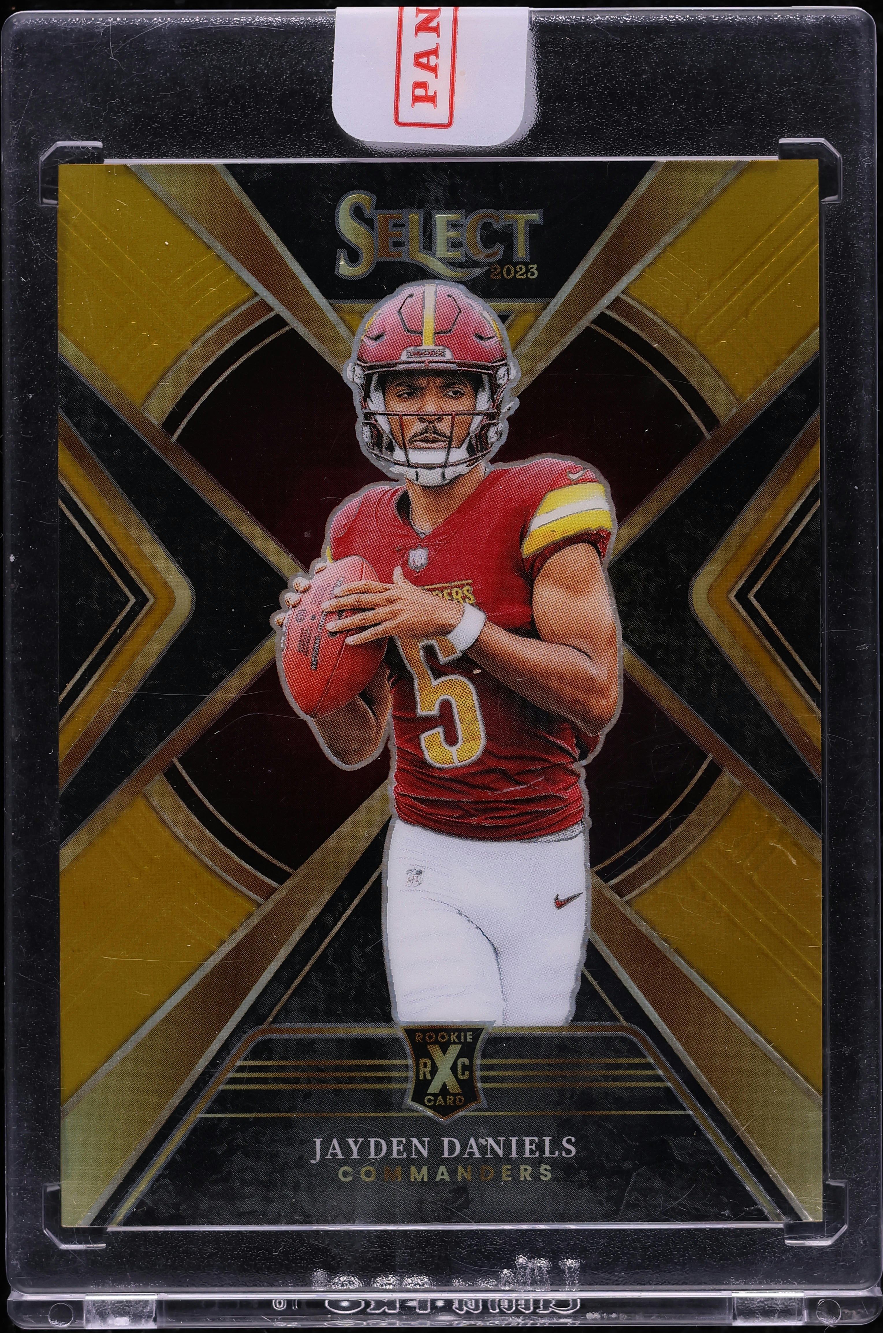 2023 Select XRC Gold Prizm Jayden Daniels ROOKIE 1/10 #502