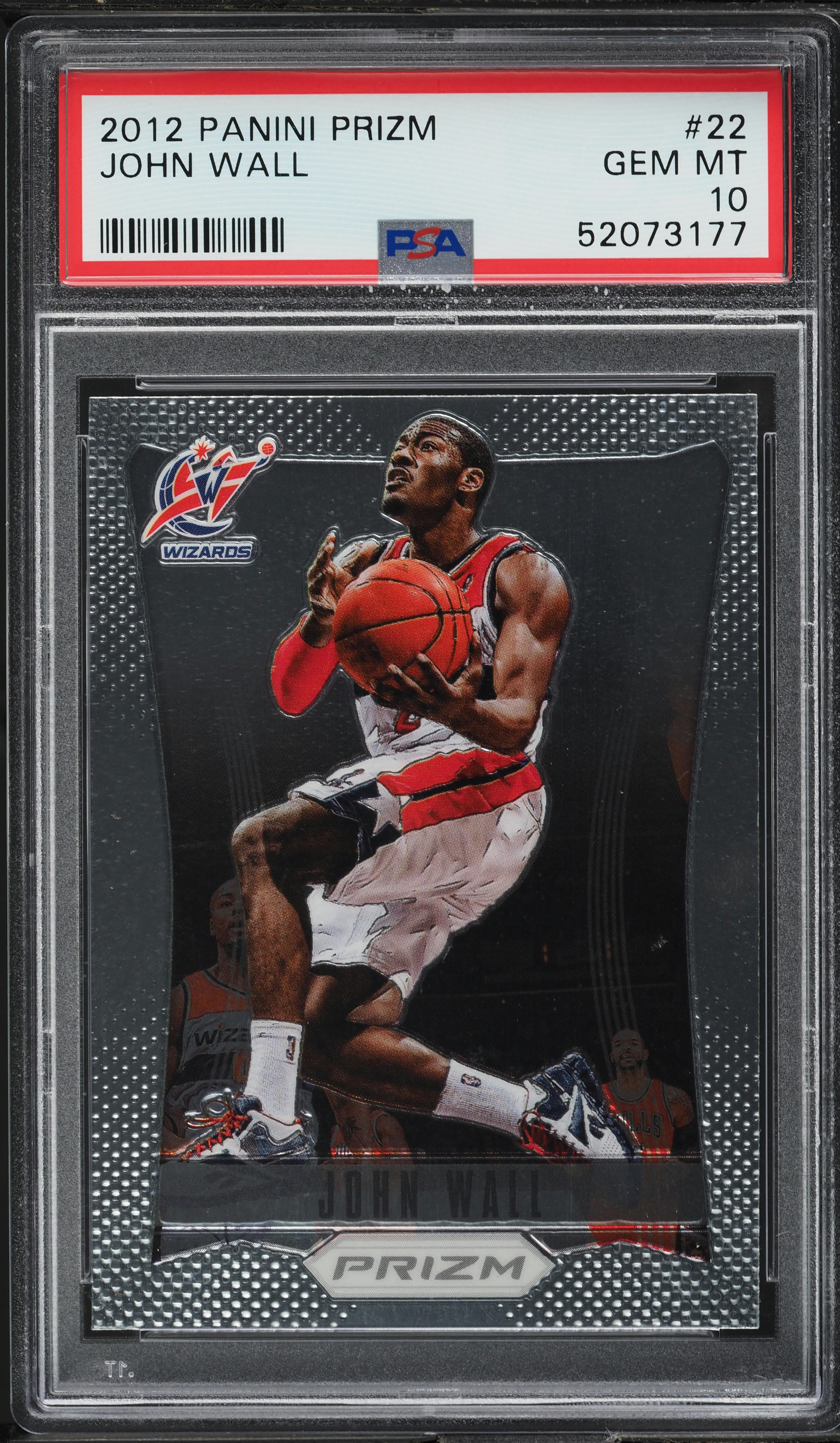 2012 Panini Prizm John Wall #22 PSA 10 GEM MINT